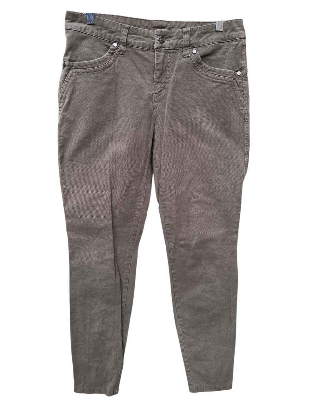 KUHL Hiking Brooke Skinny Pants Army Green Size 8 Short Style 6284